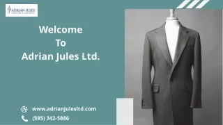 Private Label Garments – Adrian Jules Ltd.