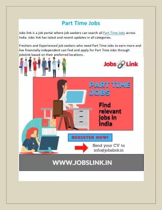 part time jobs