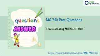 ms 740 free questions ms 740 free questions