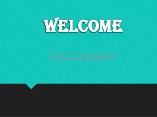 welcome