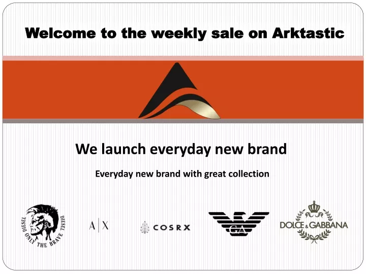 welcome to the weekly sale on arktastic