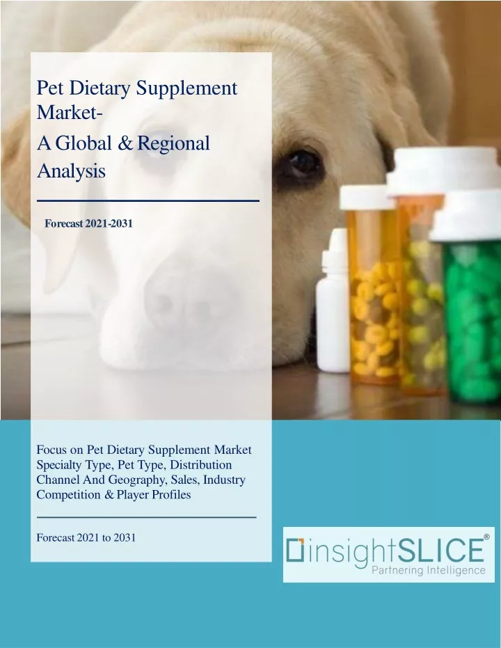 pet dietary supplement market