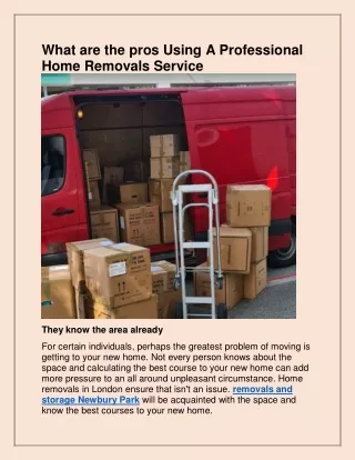 what are the pros using a professional home