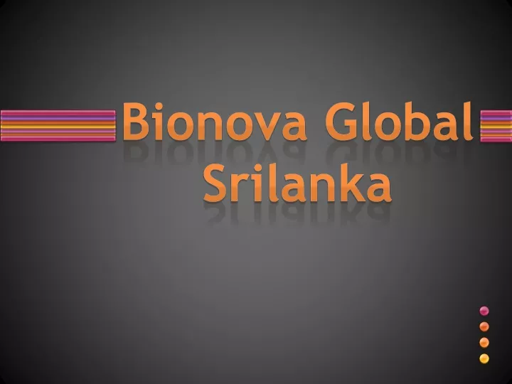 bionova global srilanka