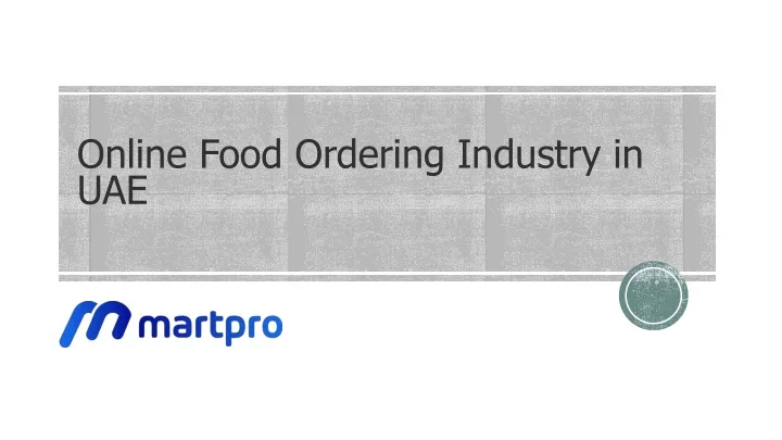 online food ordering industry in uae