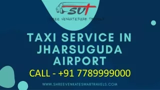 Book Taxi service in Jharsuguda Airport, Odisha