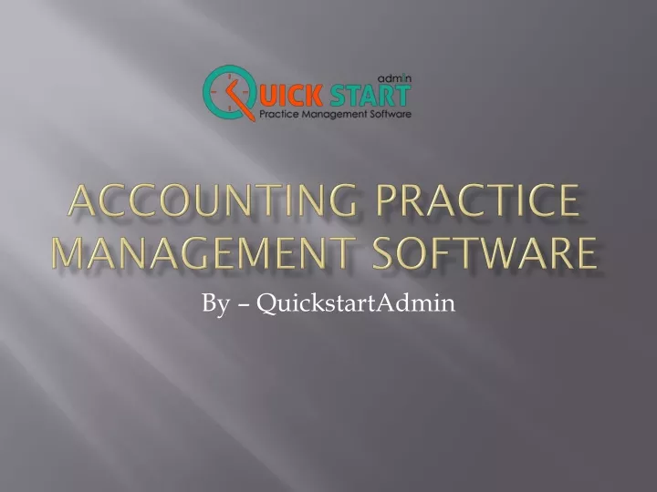 accounting practice management software