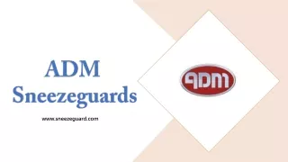 Sneeze Guard Partition Posts | ADM Sneezeguards | Food Guards