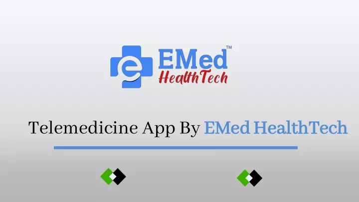 telemedicine app by emed