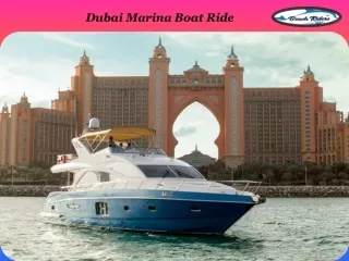 Dubai Marina Boat Ride