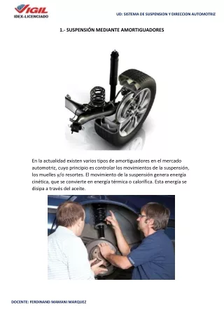ud sistema de suspension y direccion automotriz