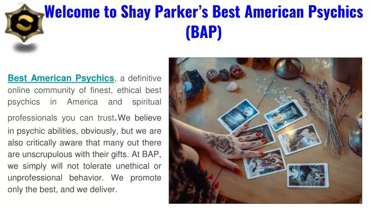 welcome to shay parker s best american psychics bap