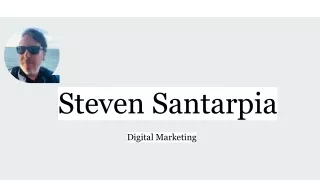 Steven Santarpia can Help You Achieve Your Marketing Goals