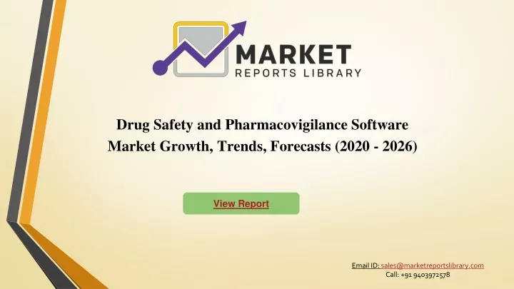 drug safety and pharmacovigilance software market