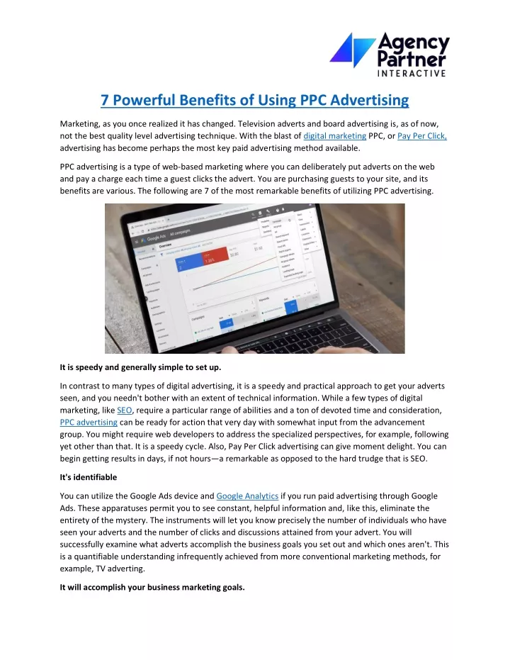 7 powerful benefits of using ppc advertising