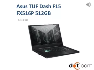 Asus TUF Dash F15 FX516P 512GB
