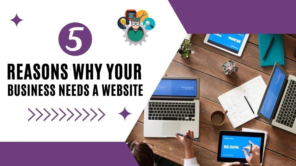 PPT - 5 Reasons Why Your Business Needs a Website PowerPoint ...