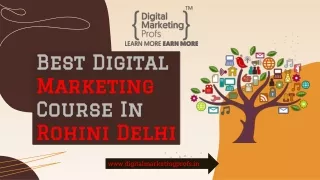 Best Digital Marketing Course In Rohini Delhi