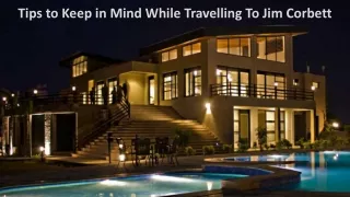 Tips to Keep in Mind While Travelling To Jim Corbett