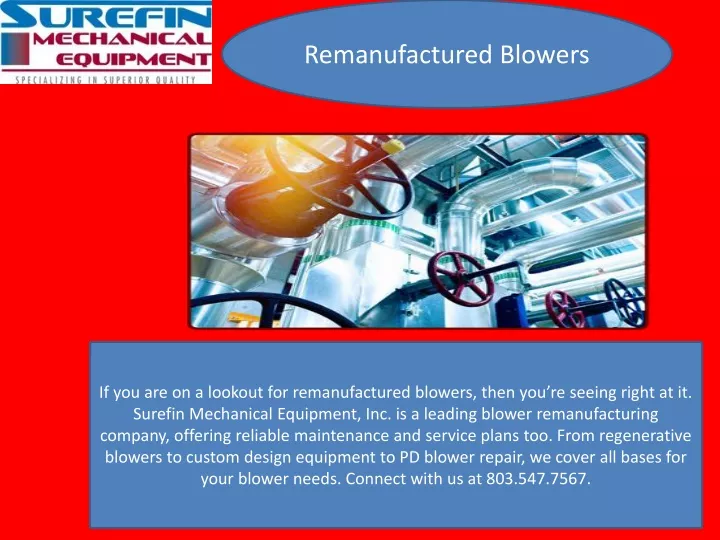 remanufactured blowers