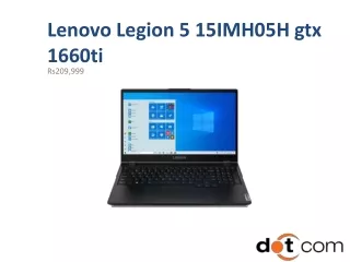 Lenovo Legion 5 15IMH05H gtx