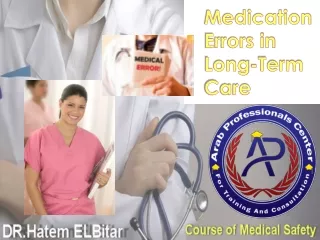 medication errors in long term care