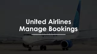 United Airlines Manage Bookings (1)