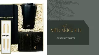 Corporate Gift Boxes | MerakiGold