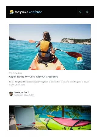 knowledge base kayak racks for cars without