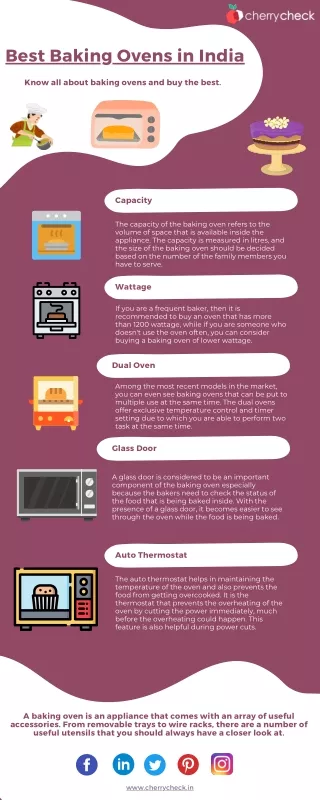 best baking ovens in india