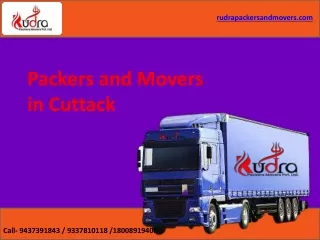 Packers and Movers in Cuttack