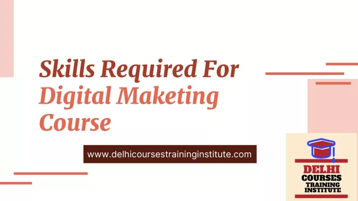 skills required for digital maketing course