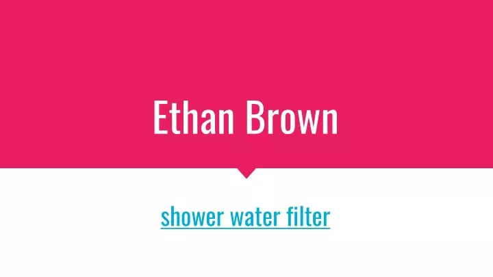 ethan brown