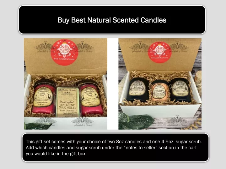 buy best natural scented candles