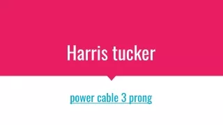 harris tucker