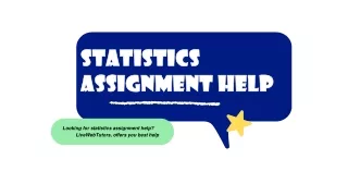 statistics assignment help
