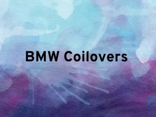 BMW Coilovers