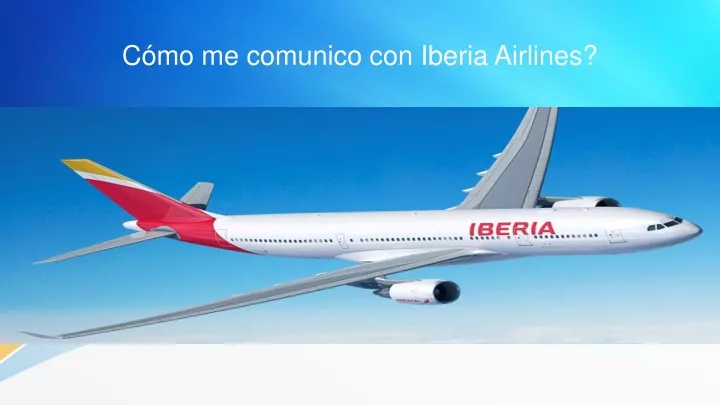 c mo me comunico con iberia airlines