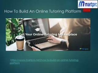 How To Build An Online Tutoring Platform