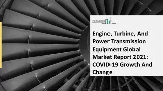 engine turbine and power transmission equipment