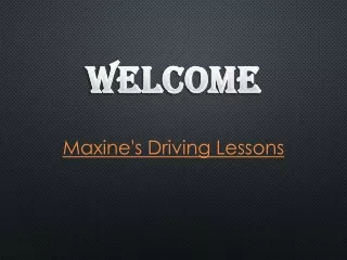 welcome