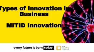 types of innovation in business mitid innovation