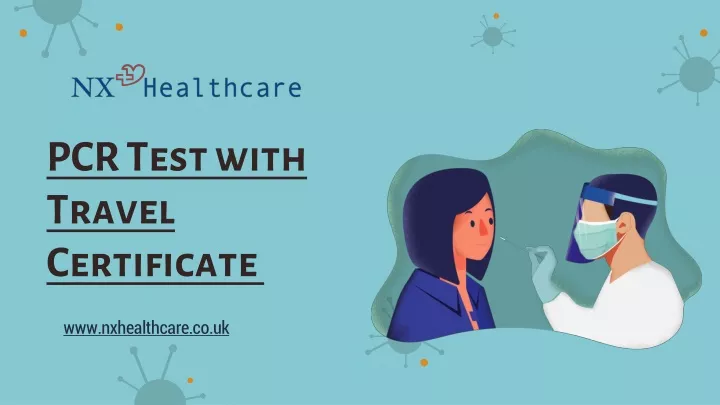 pcr test with travel certificate