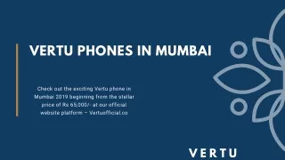 Vertu  Phones in Mumbai