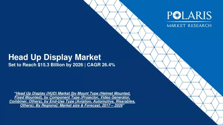 head up display market set to reach 15 3 billion by 2026 cagr 26 4