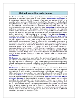 methadone online order in usa