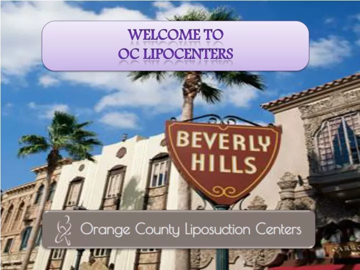 welcome to oc lipocenters