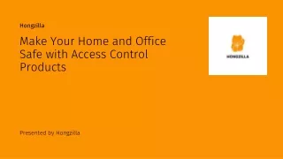 Access Control Products by Hongzilla