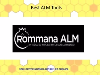 Best ALM Tools
