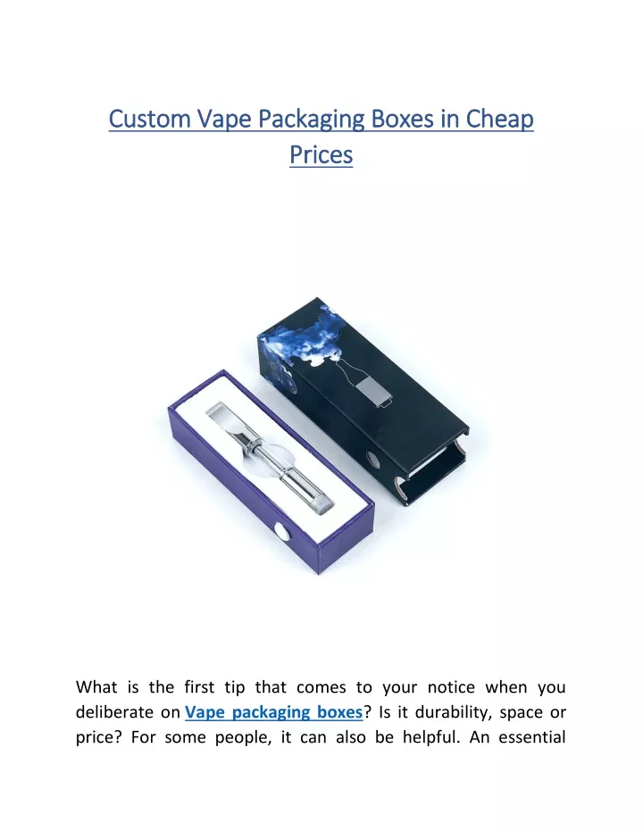 c custom vape packaging boxes ustom vape